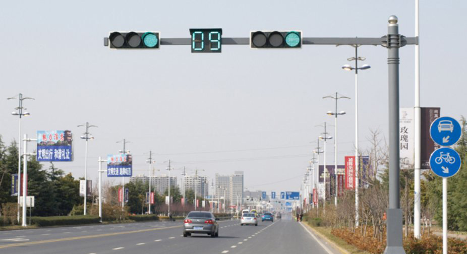 单立柱信号灯杆